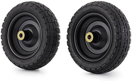 Gorilla Carts GCT-10NF Replacement Tire, 10" (2-Pack)