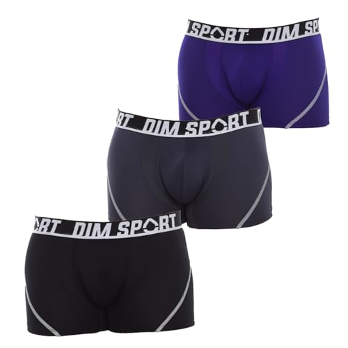 DIM Pack 3 Bóxer de Tejido Transpirable D08EW para Hombre