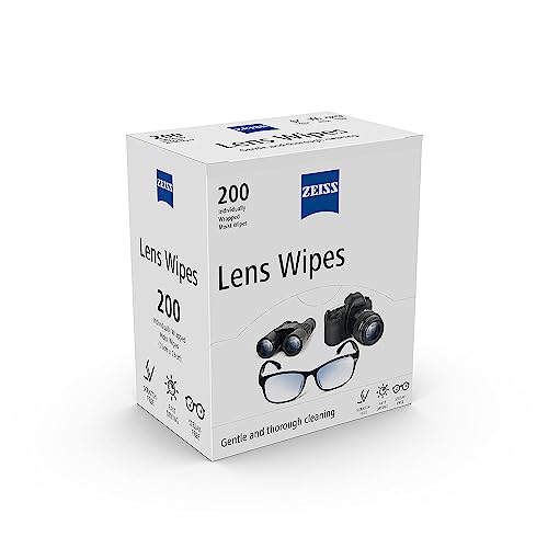 Image of Zeiss Pre-Moistened Lens Cleaning Wipes, 400 Count (Pack of 2)