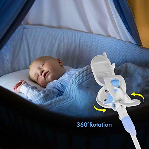 Hothuimin Universal Baby Monitor Mount Infant Baby Camera Holder Video Monitor Holder And Shelf Baby Camera Stand For Babaloo
