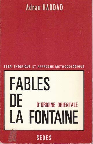 Fables de La Fontaine d'origine orientale