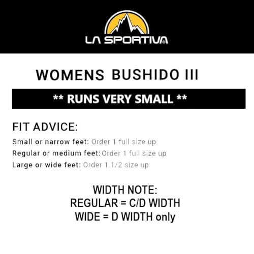 La Sportiva Womens Bushido III Performance Mountain/Trail Running Shoes2