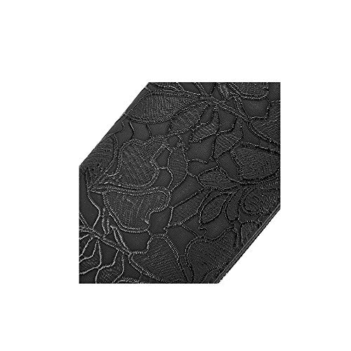 Women Large Wallet Soft Leather Wristlet Card Organizer Phone Holder Ladies Clutch Long Purse With Wrist Strap Zipper Around (F Black) … #TOP3