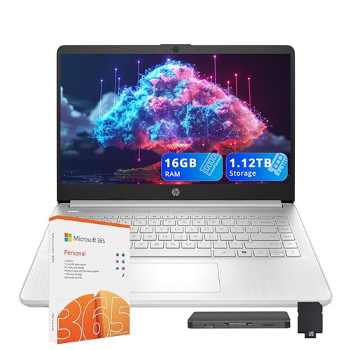 HP Stream Laptop 14 pulgadas Intel N150 16GB RAM 128GB SSD miniatura 1
