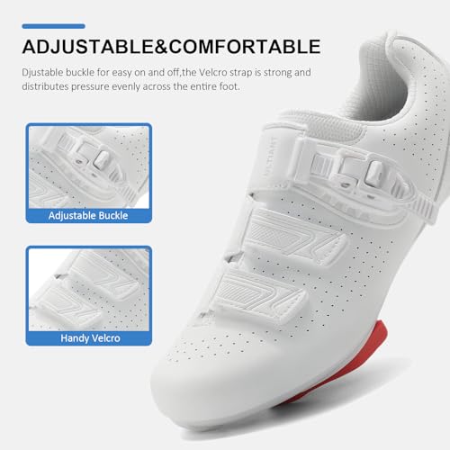 Men Women Cycling Shoes Compatible with Peloton Indoor Road Bike Riding Shoes for Indoor Delta Cleats Clip Outdoor Pedal3