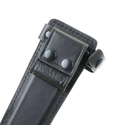 Amazon.co.jp: 本革製 鍔付警棒用ホルスター H01 警察グッズ 警察