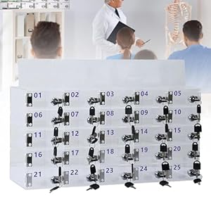 SdaryWare Handy-Schließfach Aufbewahrungsschrank für 50 Telefone