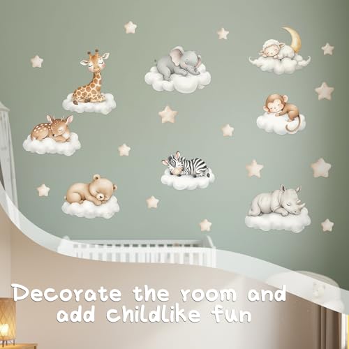 Vinilos Decorativos Motiskyy Safari Animales Dormidos Oro miniatura 5
