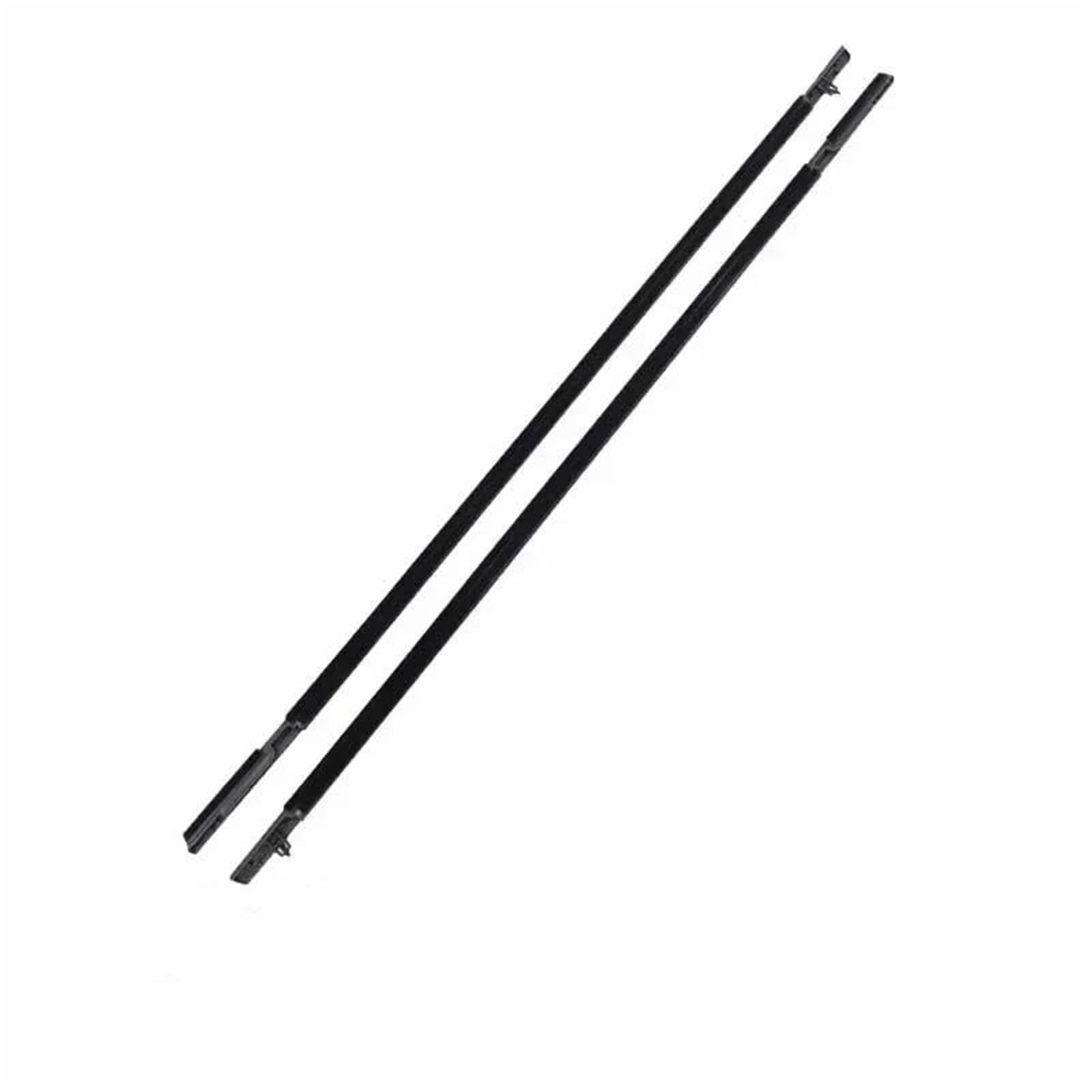 Snwdbh Black Rear 2Pcs Car Window Glass Sealant Strip For Lexus Gx400 2010-2023 Weatherstrips Door Rainproof Belt Moulding Trim Replacement Outside Exterior Belt(Black Rear 2Pcs)