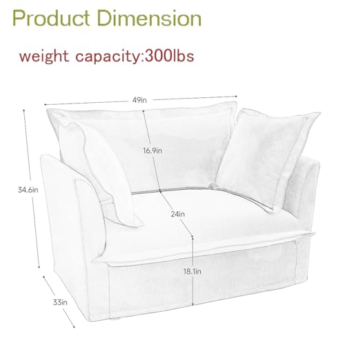 Sillón Chaise Moderno Azul miniatura 2