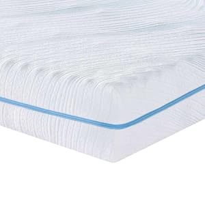 vidaXL Mattress White 70 x 200 cm Foam, Comfort Sleep Mattress, Modern Design, Supportive for Relaxing, Medium Firm Foam