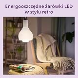 Philips Classic A60 Żarówka LED, 60 W, Clear, E27 Socket, Ciepła Biel 2700 K, 6 sztuk