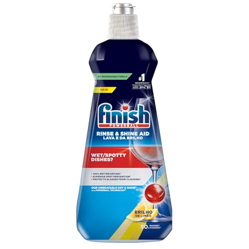 Finish Rinse Aid Shine Plus Dry Lemon, 400Ml