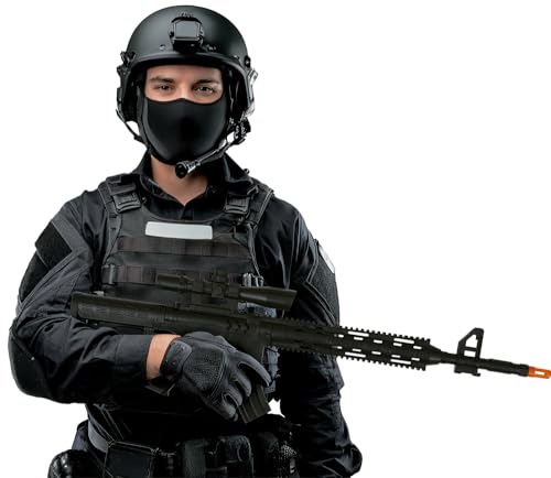 FIESTAS GUIRCA | Sturmgewehr Spielzeug (68 cm) - Spielzeugwaffe für Soldaten- und Militärkostüm - Ideal für Halloween, Karneval und Kostümpartys - Für alle Benutzer - Schwarz FIESTAS GUIRCA | Sturmgewehr Spielzeug (68 cm) - Spielzeugwaffe für Soldaten- und Militärkostüm - Ideal für Halloween, Karneval und Kostümpartys - Für alle Benutzer - Schwarz