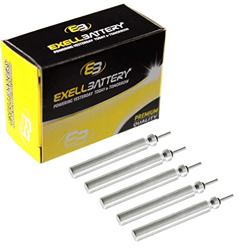 (5-Pack) 3V CR435 BR435 435 Lithium Pin Type Cell Battery for Fishing Lures, Fishing Bobbers, Pen...