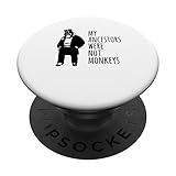 Photo Gallery my ancestors are not monkeys creationism t-shirt popsockets popgrip intercambiabile Photo Gallery my ancestors are not monkeys creationism t-shirt popsockets popgrip intercambiabile