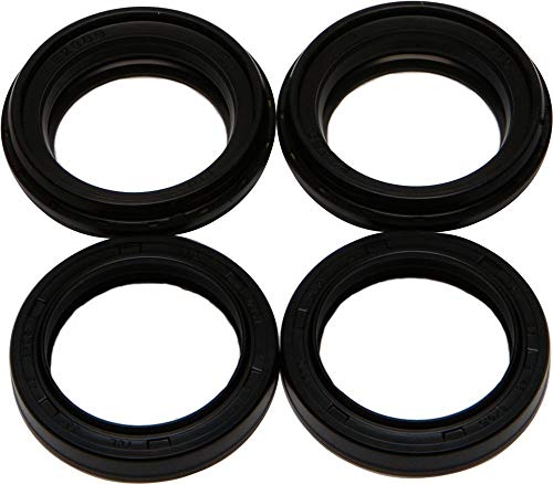 Outlaw Racing Fork Oil Seal And Dust Seal Kit – Triple Lip Seal Design Dust Wiper – EXCeeds OEM – Prolongs Seal Life By 3 To 5 Times Over OEM Seals