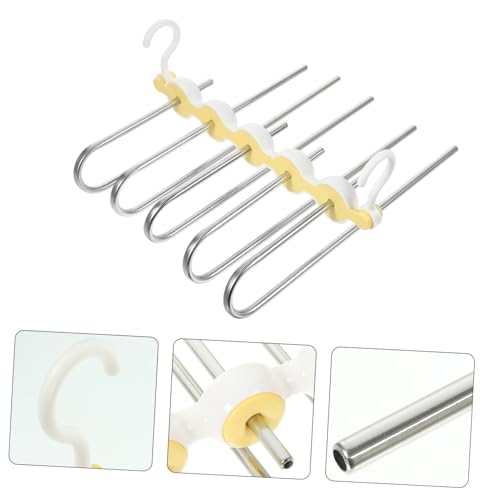 Porte-vêtements multifonctionnel en métal pour placard