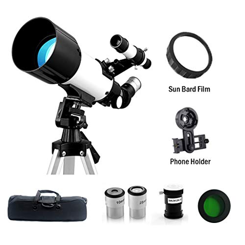 Telescopio para principiantes YXCKG 70mm refractor miniatura 2