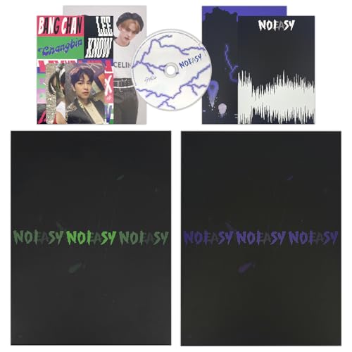 NOEASY 2nd Album (Standard/Random Ver.) Photobook + Lyric Book + CD-R + Sticker + Folded Poster + Photocards + 2 Pin Badges + 4 Extra Photocards Official K-POP Sealed Album