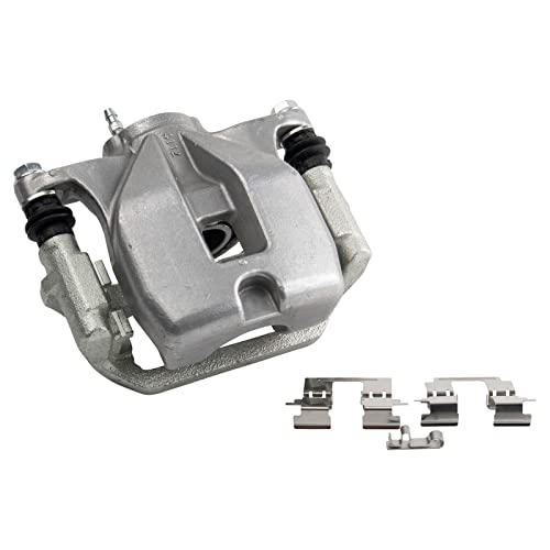 Image of TRQ Rear Left Brake Caliper w /Bracket Drivers Side | For 2008-2013 Toyota Highlander