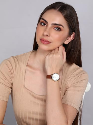 Image of French Connection Silver Dial Analog Watch for Women-FCW09BRL