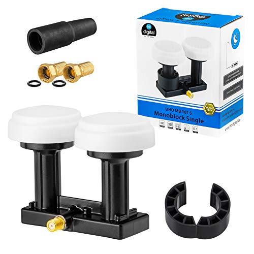 LNB Monoblocco 6 ° Astra HotBird 1 Uscita Singola Fracarro UX-MBS6 Cod. 287139 E - Foto 6