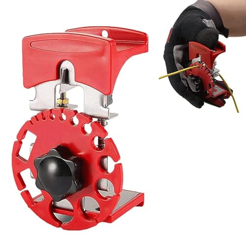 Image of MEZON Portable Handheld Wire Stripper & Cable Peeler | Universal Electric Wire Cutting Tool | Precision Insulation Remover for Electricians, DIY, Home & Industrial Use