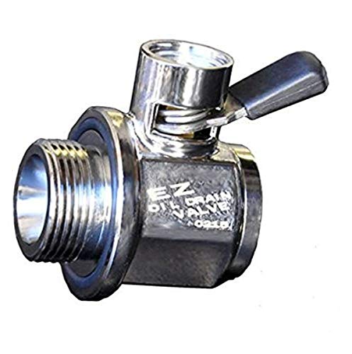 Image of EZ (EZ-206) Silver 7 /8 inch-14 UNF Thread Size Oil Drain Valve