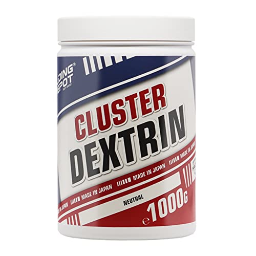Bodybuilding Depot® - Cluster Dextrin 1kg, Hochmolekulares Maltodextrin, Kohlenhydrat Pulver Ohne Zusätze, Hohe Reinheit - Neutral 100%, Gute Löslichkeit in Wasser