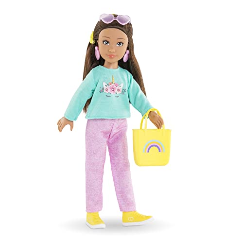 Set Muñeca Fashion Luna con 6 Accesorios para Niñas miniatura 3