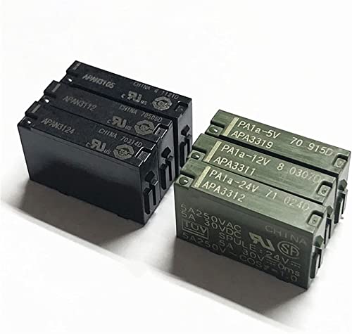 Relé APAN3105 5V JCAKES con 4 pines y 5A lote de 10 piezas para circuito electrónico