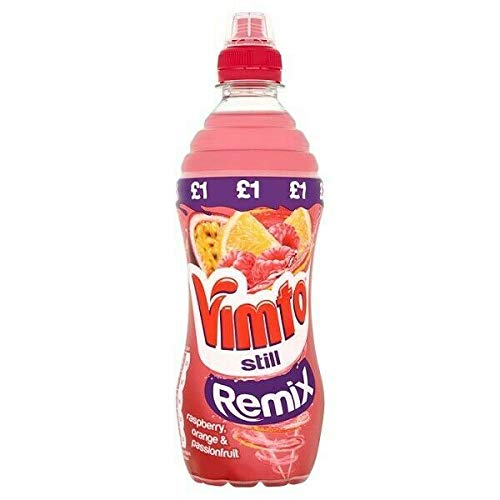 VimtoRemix Raspberry, Orange & Passionfruit Still Soft Drink Multipack (12 x 500ml) - BBE: 31/08/2020