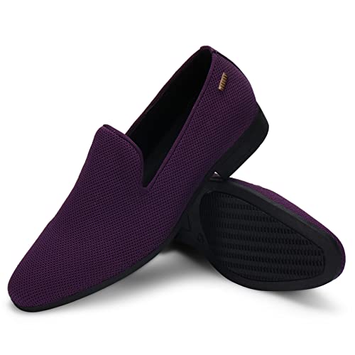 Image of UUBARIS Mens Dress Loafers Tuxedo Suit Slip on Shoes