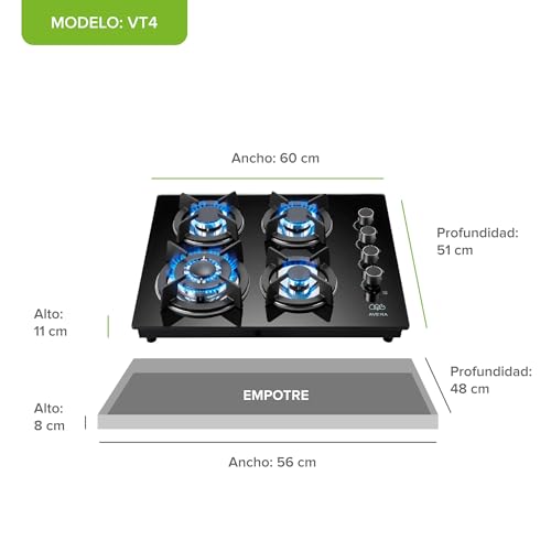 Parrilla de cuatro quemadores 17 Imagen adicional