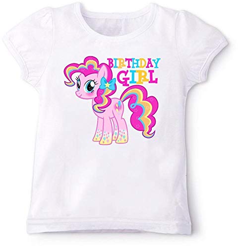 My Little Pony Pinkie Pie With Birthday Girl T-Shirt, 6 To 7 Years
