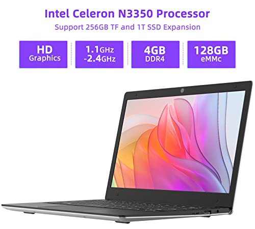 Jumper-Laptop-116-HD-Screen-Intel-Celeron-64-bit-4GB-DDR4-RAM-128GB-eMMC-Windows-11-Home-Support-1TB-SSD-Expansion-Slim-Portable-Laptops-Sliver-Gray