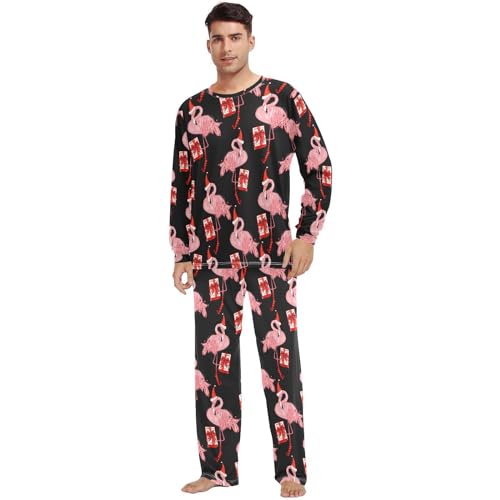 Ollabaky Pajama Set for Men and Women Animal Matching PJs 2 Piece Family Pajama Sleepwear Set2