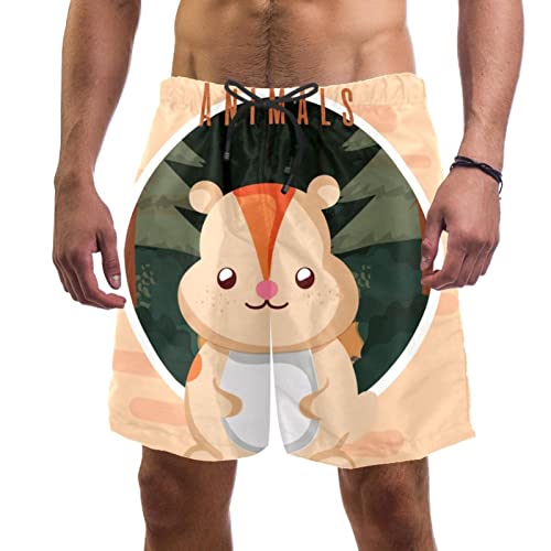 Maillots de bain pour hommes castor short de plage séchage rapide polyester