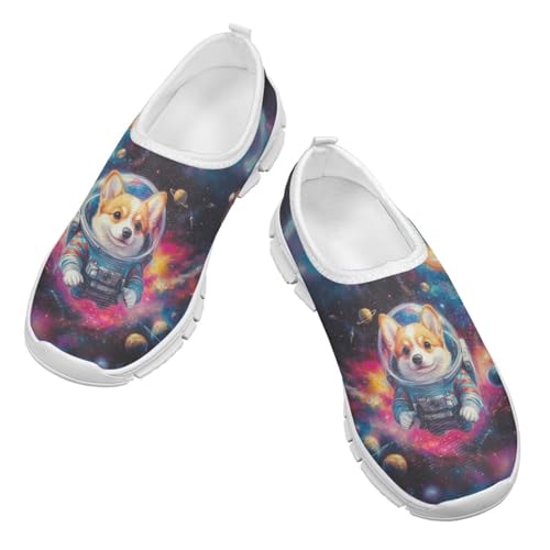 Boys Tennis Shoes Non Slip Kids Slip On Sneakers for Outdoor Activities