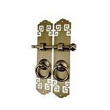 COTBY Maniglia del cassetto Maniglia per Porta Accessori per mobili Maniglia in Rame Puro per Armadio Guardaroba Scarpiera (Colore: Ottone, Dimensioni: 22 cm) (Bronzo 22 cm)