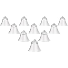 10 Pcs Hearing Aid Domes Hearing Resound Accessories, Small Bell Shape Domes Recommend K19S or Other Similar Devices, Hearing Amplifiers Close Ear Tips, Size S