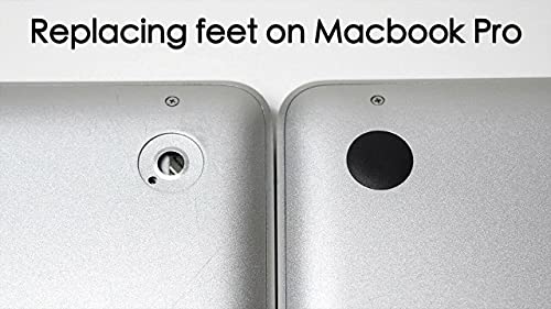 Kit de reposição autêntico para Apple MacBook Pro com pés de borracha, conjunto de capa inferior, 33