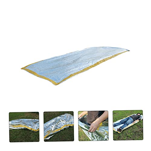 LIOOBO 2 Pçs Saco De Dormir De Primeiros Socorros Saco De Dormir Múmia Para Adultos Isolamento Dormi