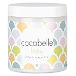 Cocobelle baby organic coconut oil, 8fl oz jar.