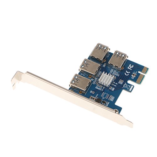 Almencla adaptador de controle de cartão USB PCI-E X1 para PCI-E X16 Express Card Controller