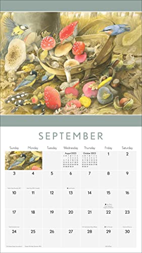 Marjolein Bastin Nature's Inspiration 2023 Deluxe Wall Calendar With Print #TOP3