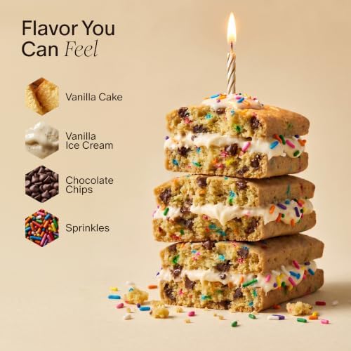 Stars + Honey Protein Bars, 14g Protein, Gluten Free Cake and Ice Cream — view 3