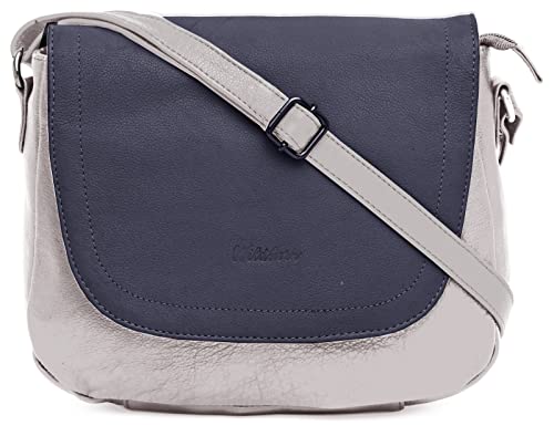 Image of WildHorn Modern & Stylish Cross-Body Leather Bag For Girls & Women I Leather Sling Bag I Handcrafted I Ultra Strong Stitching I- Ideal for Travelling, Parties, Weddings & Gifts