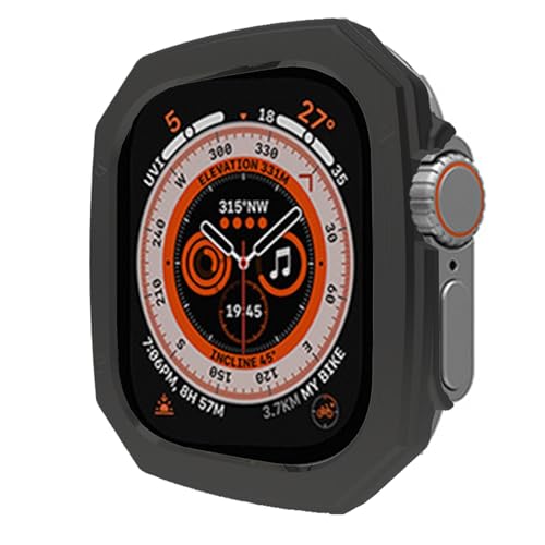Pare-chocs pour iWatch série 6 5 4 40mm 44mm, coque rigide brillante pour montre connectée
